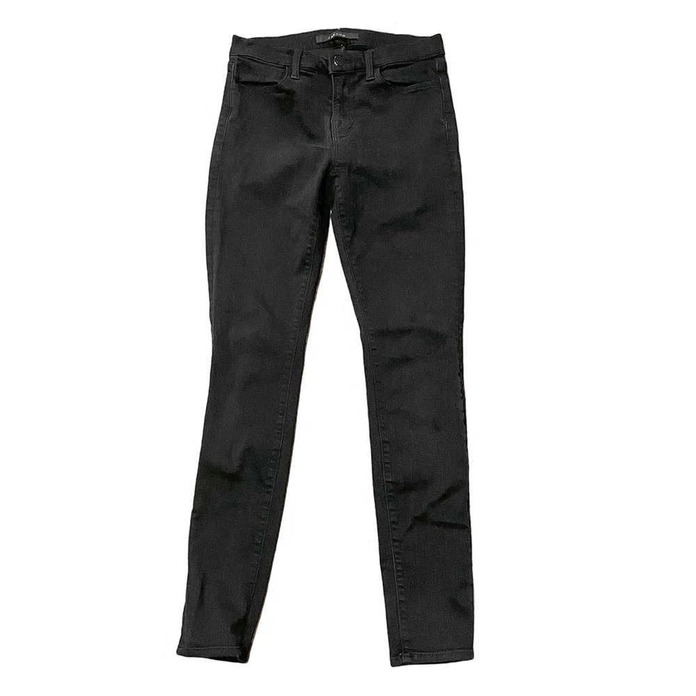 J Brand Super skinny jeans sz 28 Seriously black wash
